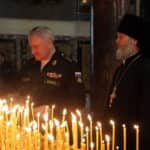 Главнокомандующий ВМФ РФ посетил собор в престольный праздник