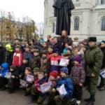 Директор ЦДКО кронштадтского благочиния посетил военно-патриотические сборы