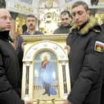 Икона святого Феодора Ушакова передана фрегату “Адмирал Эссен”