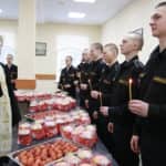 Пасхальные яства освящены в кронштадтском учебном центре ВМФ