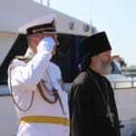 Мощи святого Феодора Ушакова доставлены в Никольский морской Собор Кронштадта