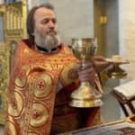 Клирики Собора поздравили архимандрита Алексия (Ганьжина) с годовщиной принятия монашеского пострига