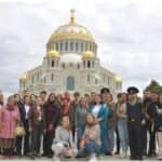 Делегация Кировского района Санкт-Петербурга посетила Кронштадтский Никольский Морской ставропигиальный собор
