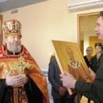 Настоятель Морского собора освятил молельную комнату в Военной академии связи