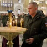 Божественная литургия в день памяти св. Серафима Вырицкого