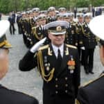 Выпуск офицеров Военно-морской академии в Кронштадте