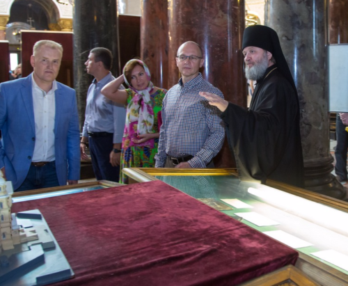 Глава Росатома Сергей Кириенко посетил Кронштадтский Морской собор
