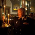 Главком ВМФ передал Благодатный огонь в Кронштадтский Морской собор