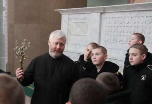 Воспитанники Кронштадтского кадетского корпуса посетили Морской собор