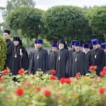 Делегация епархии приняла участие в возложении венков на Пискаревском кладбище