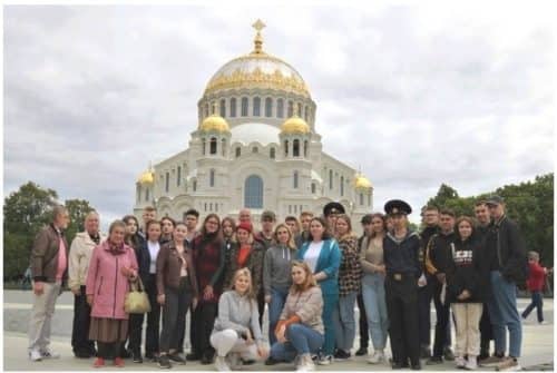 Делегация Кировского района Санкт-Петербурга посетила Кронштадтский Никольский Морской ставропигиальный собор